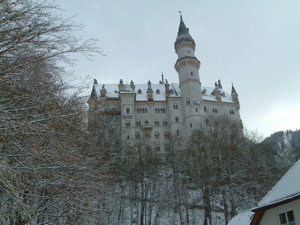冬のノイシュバンシュタイン城
