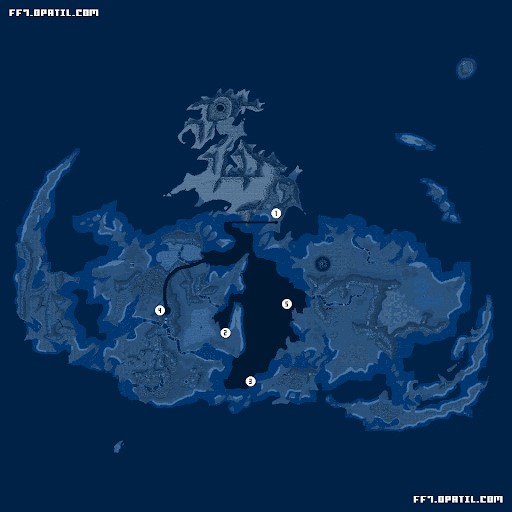 FF7海底マップ